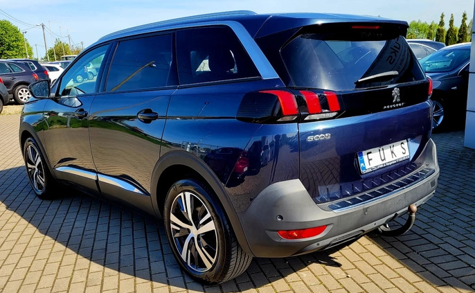 Peugeot 5008 cena 69999 przebieg: 134000, rok produkcji 2019 z Świętochłowice małe 631